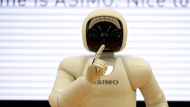 El robot 'Asimo' de Honda.