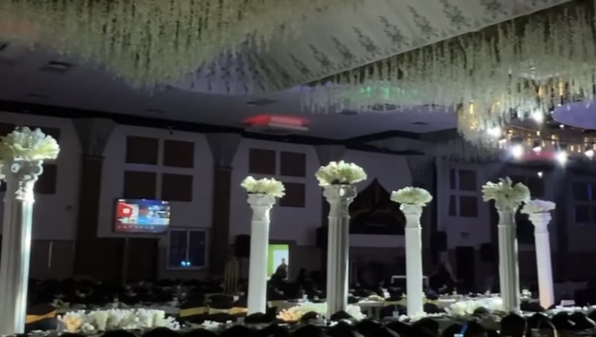 Salón de fiestas en Irak