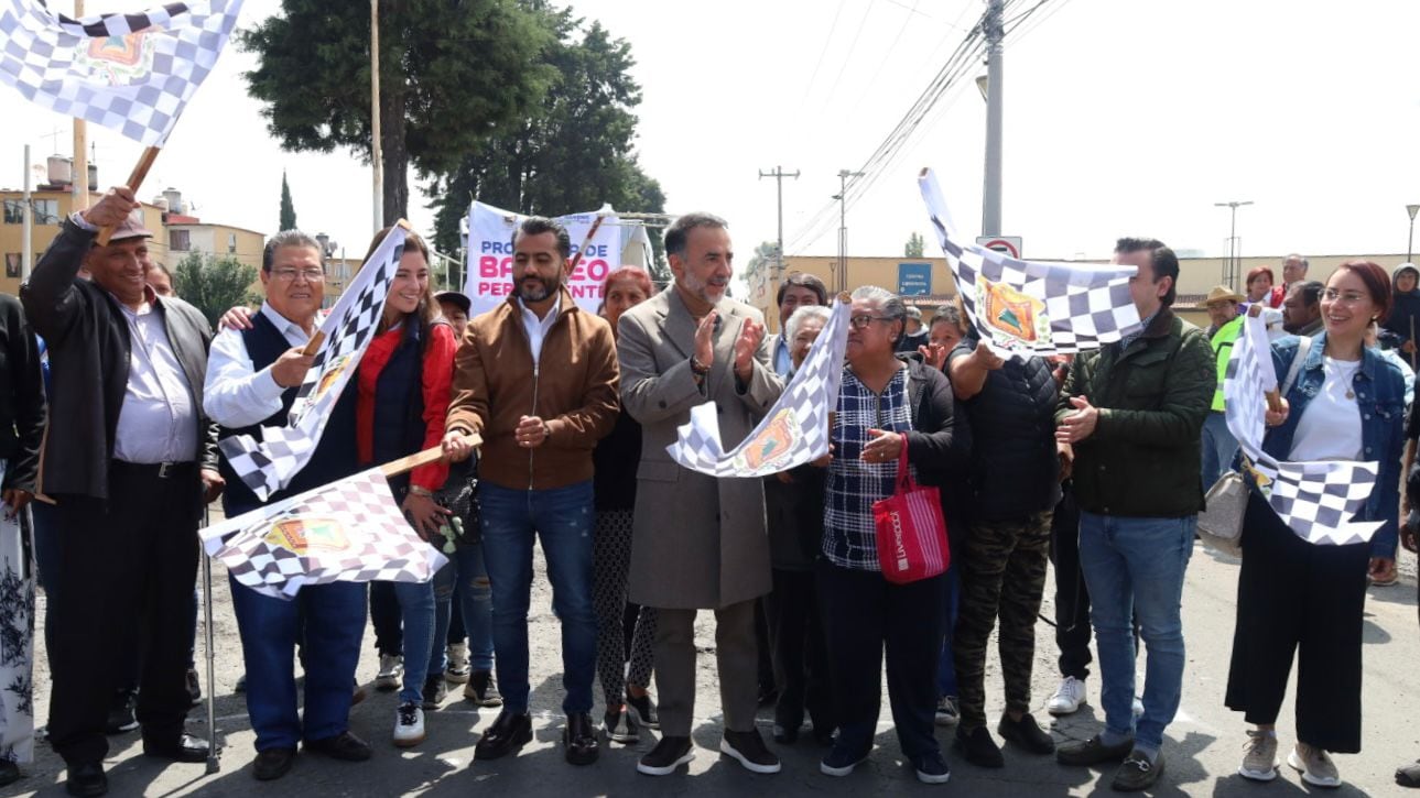 Fernando Flores refuerza Escuadrón Tapa tu Bache para reparar 14 mil afectaciones viales en Metepec