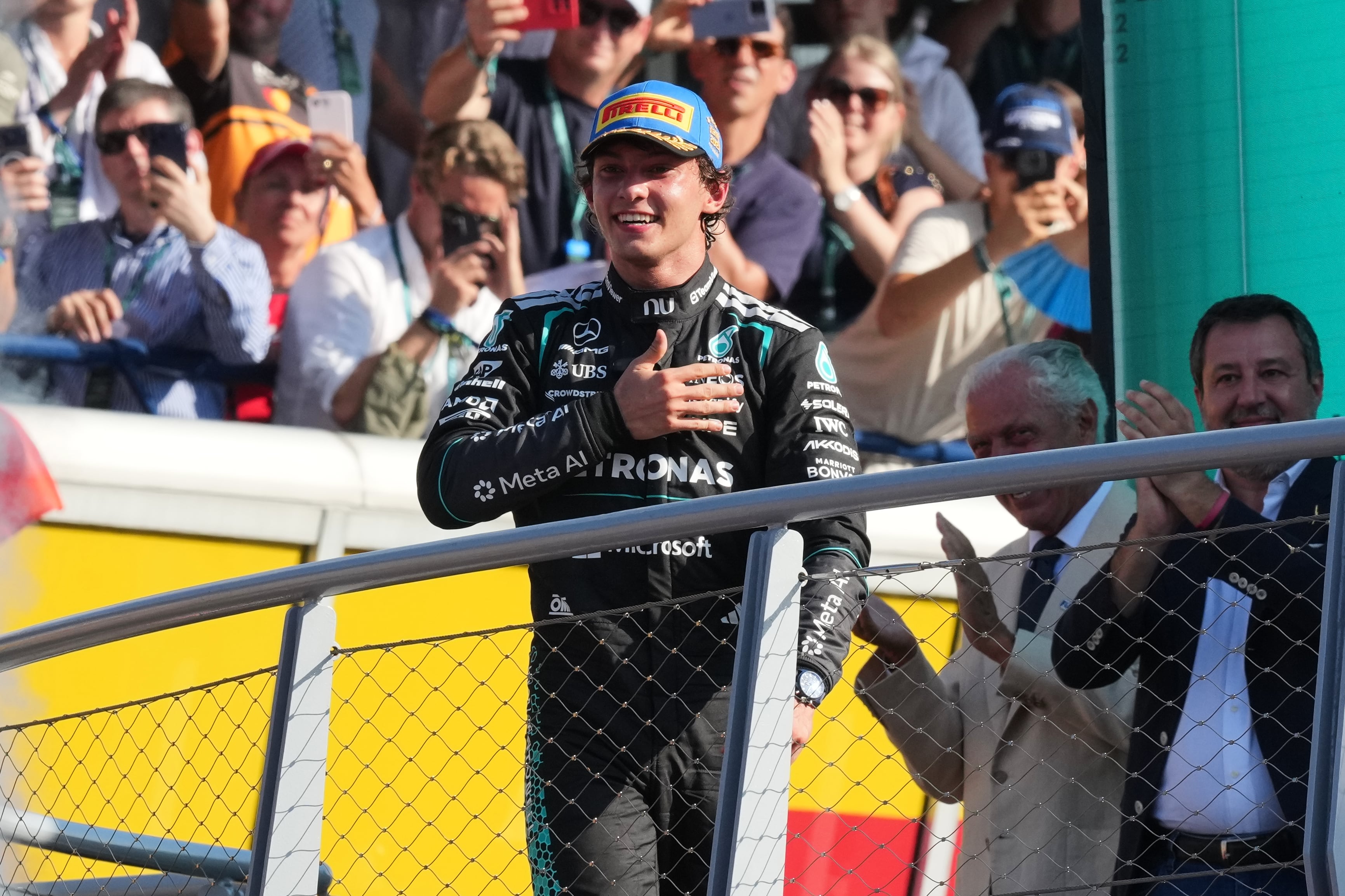 Kimi Antonelli gana el GP de Italia