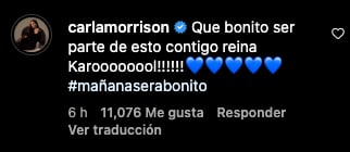 Carla Morrison revela que trabajó con Karol G en Mañana será bonito