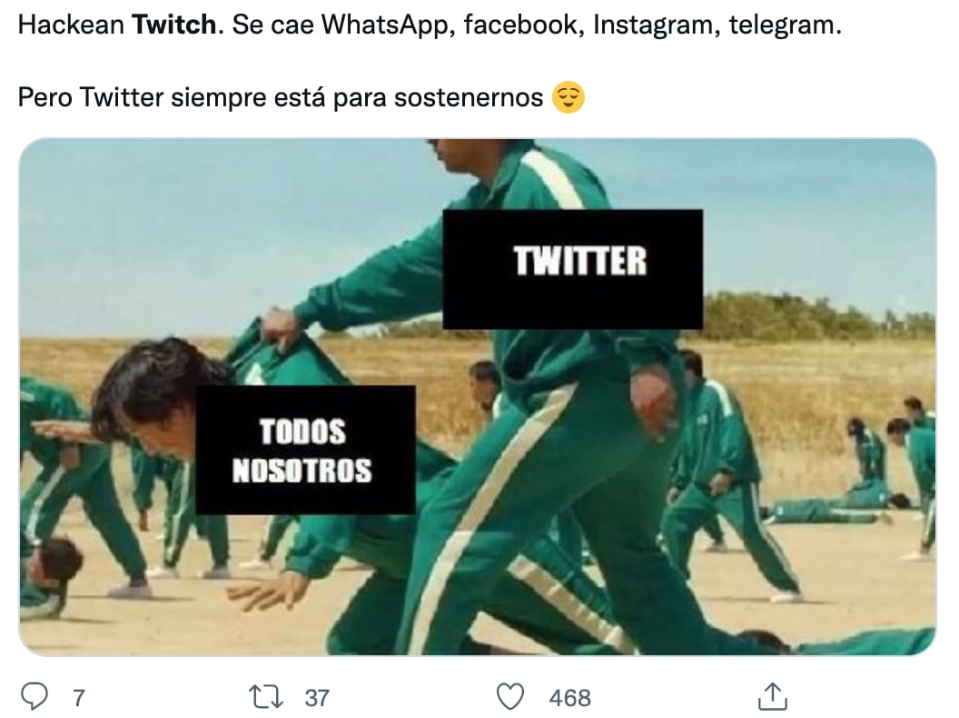 Memes de la filtración de Twitch