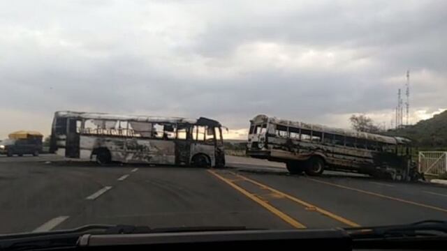 Bloqueos en carreteras que comunican con Fresnillo, Zacatecas