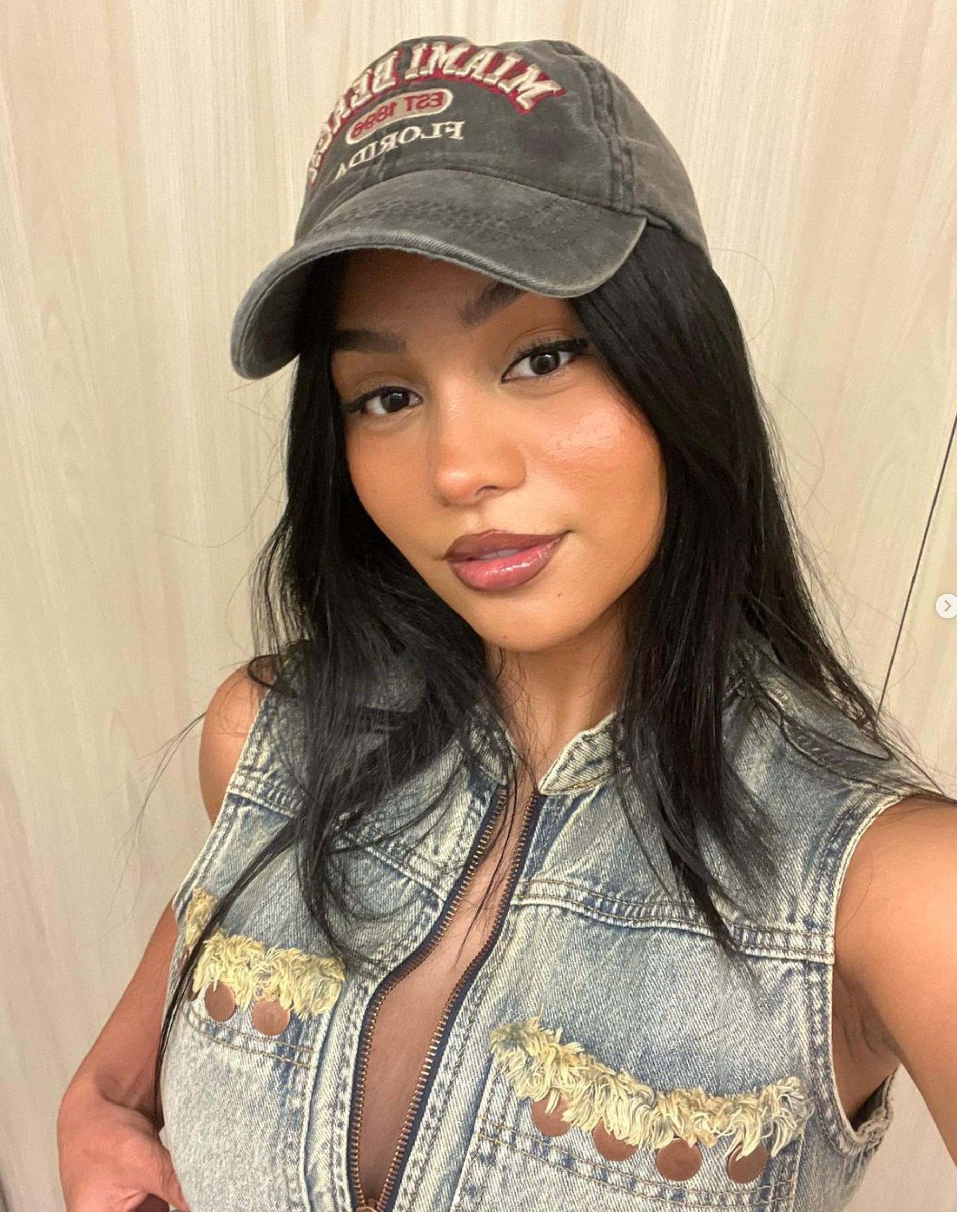 Barbara Ramírez, novia de Micro TDH y que Vinícius Jr le dio like
