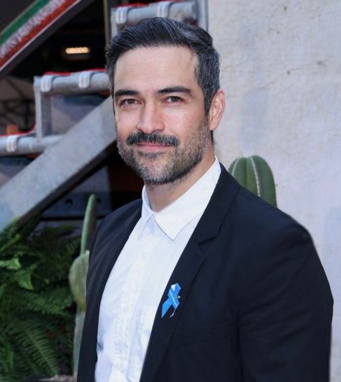 Alfonso Herrera, actor.