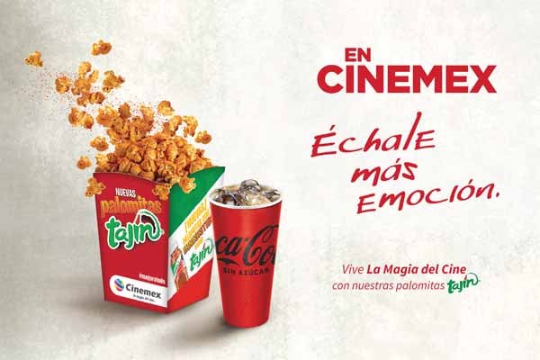 Palomitas Cinemex Tajín
