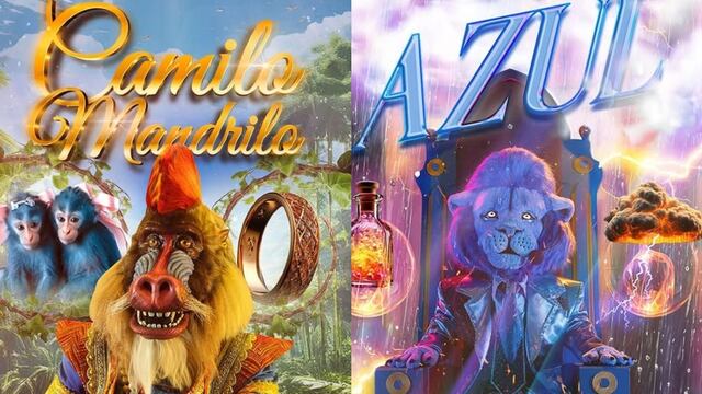 Camilo Mandrilo y Azul fueron eliminados de ¿Quién es la Máscara? 2024
