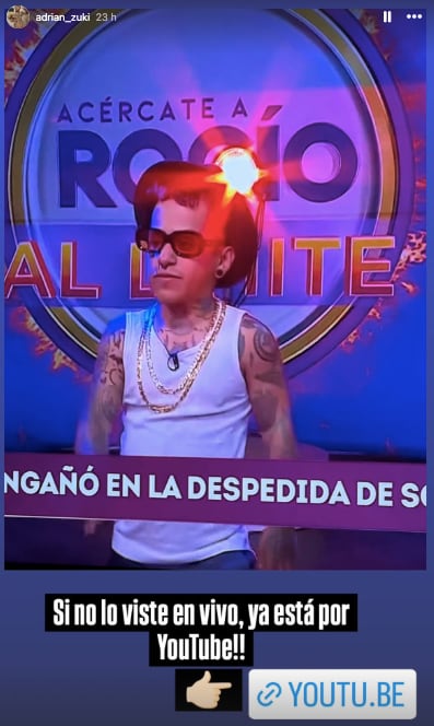 Venenito presume su paso por el programa de Rocío Sánchez Azuara