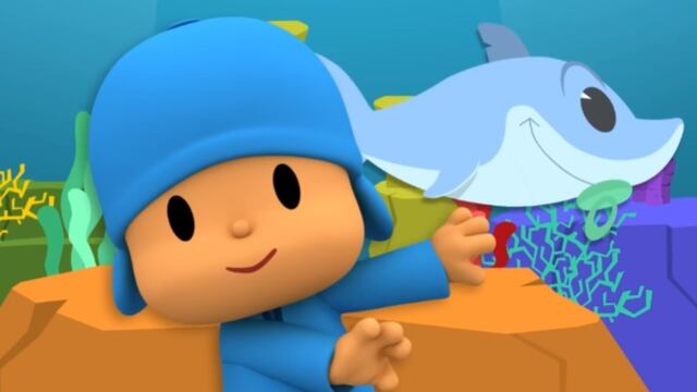 Tiburón a la vista con Pocoyó