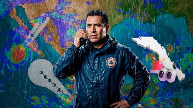 Huracán Polo: activan puesto de mando en Baja California Sur ante impacto previsto para esta tarde