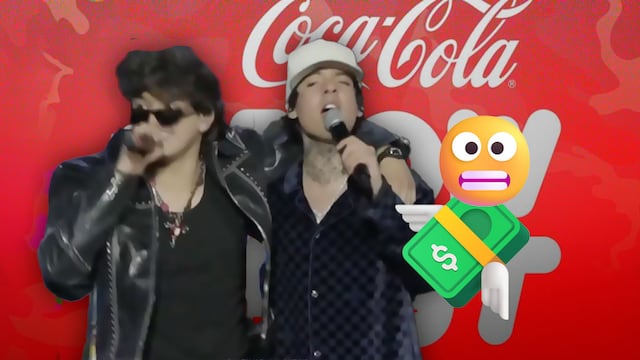 Natanael Cano y Gabito Ballesteros cantan Cuerno Azulado en el Flow Fest 2025