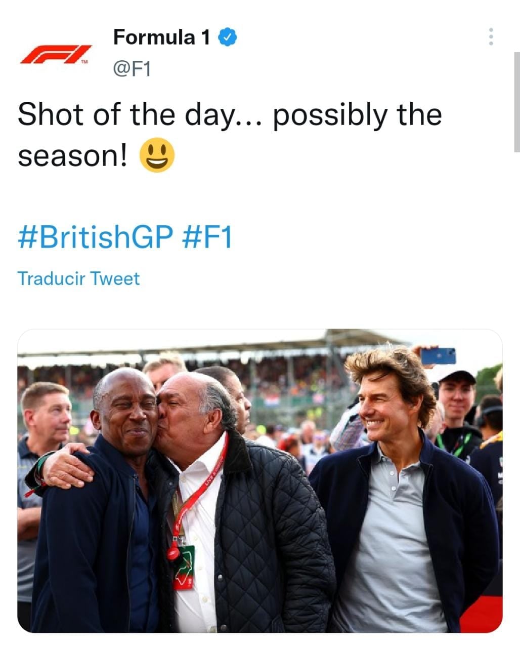 Papás de Checo Pérez y Hamilton