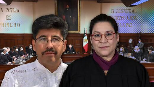 Lenia Batres y Hugo Aguilar Ortiz discuten en sesión de la SCJN