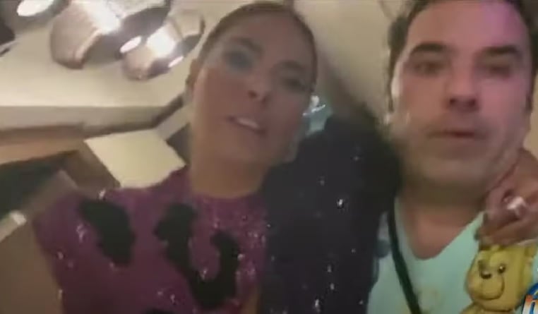 Galilea Montijo a punto de desmayarse después de los Latin Grammy
