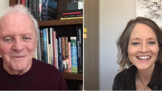 Anthony Hopkins y Jodie Foster