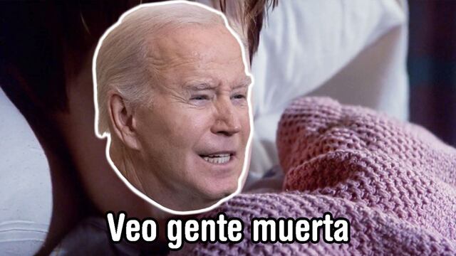 ¿Por qué Joe Biden ve gente muerta? Te contamos