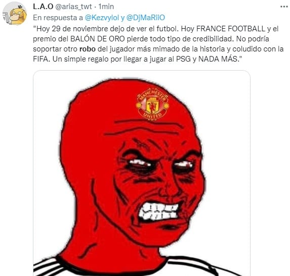 Meme sobre Lionel Messi