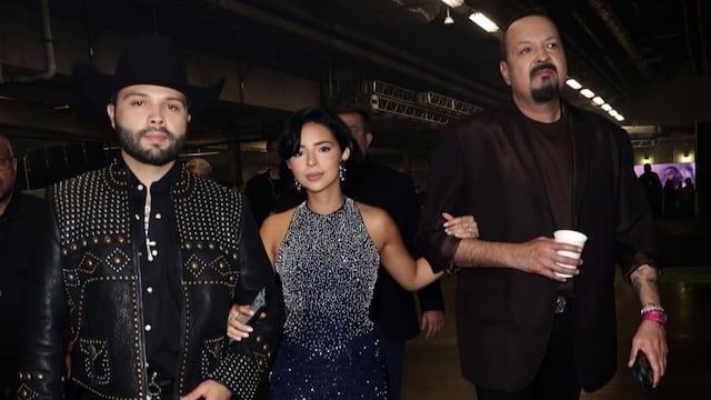 Leonardo Aguilar, Ángela Aguilar y Pepe Aguilar
