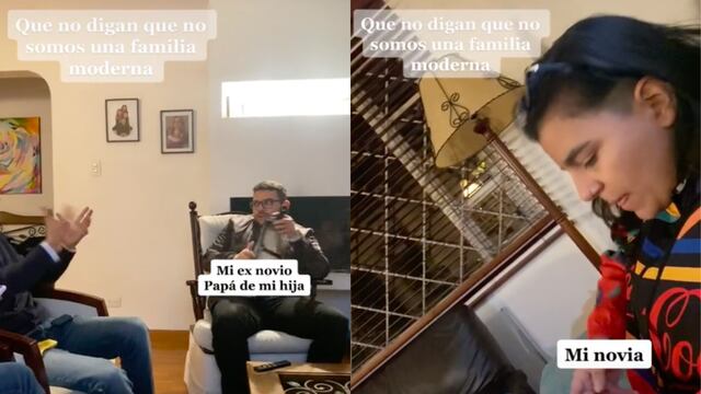 Familia moderna en TikTok