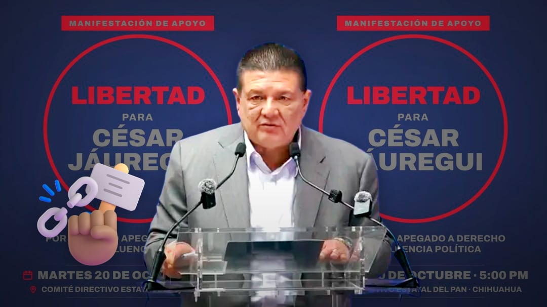 César Jáuregui: llaman a manifestarse en Chihuahua para exigir su libertad