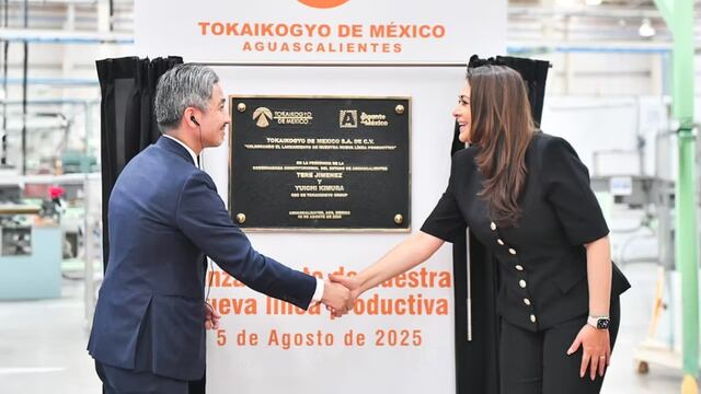 Tere Jiménez visita instalaciones de Tokaikogyo