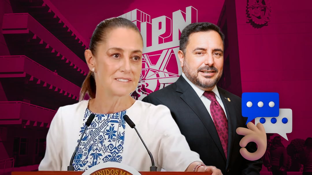 “Tengo buena opinión”: Sheinbaum respalda al director del IPN ante conflicto en Fundación Politécnico
