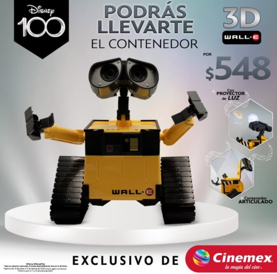 Palomera Disney en Cinemex