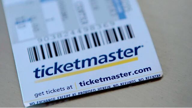Boleto de Ticketmaster
