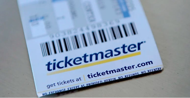 Boleto de Ticketmaster