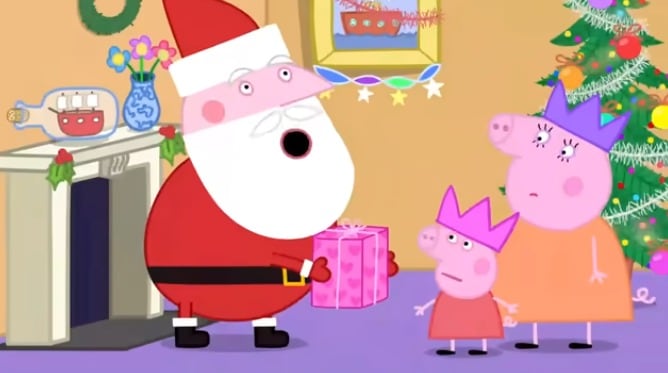 Capítulo Santa Claus visita a Peppa Pig y George Pig para Navidad 20242