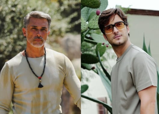 Sergio Mayer "trapea" con Diego Boneta