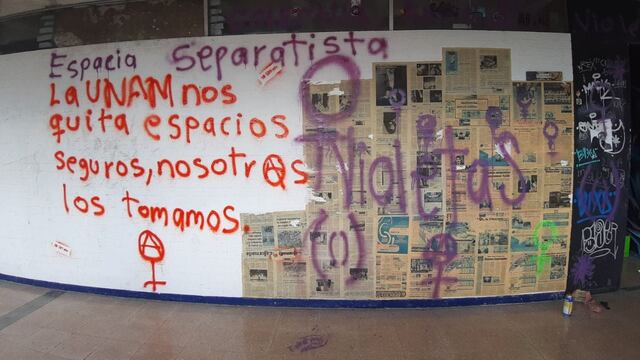 Cubículo de Colectiva Violetas FES Aragón.