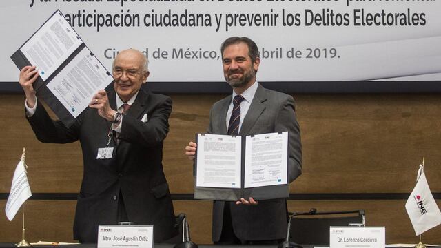 INE y Fepade. Convenio.