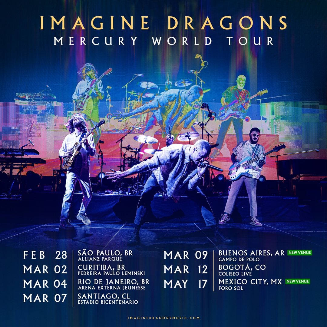 Imagine Dragons sí dará concierto en México, pero ¡hasta 2023! y esta es la fecha