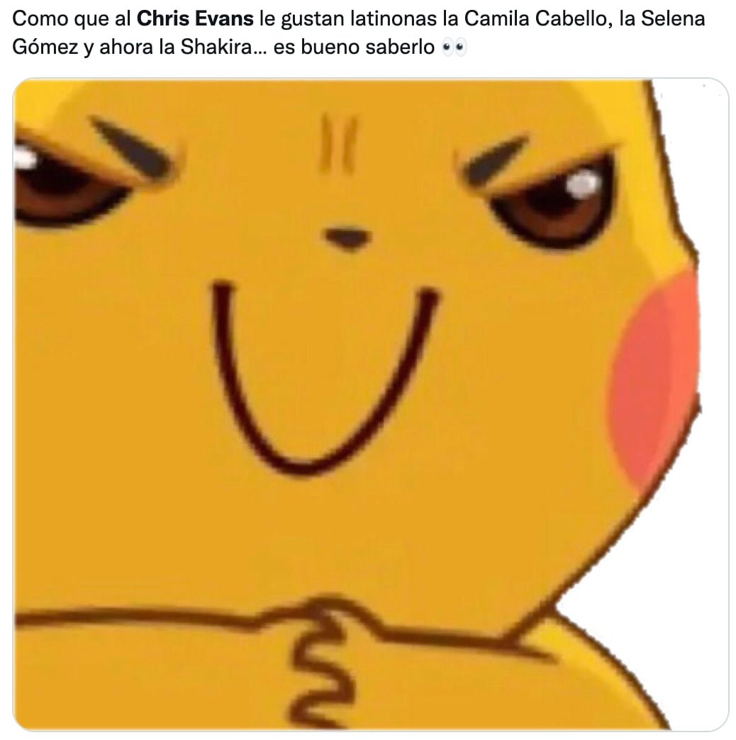 Usuarios quieren que Shakira elija entre Henry Cavill y Chris Evans