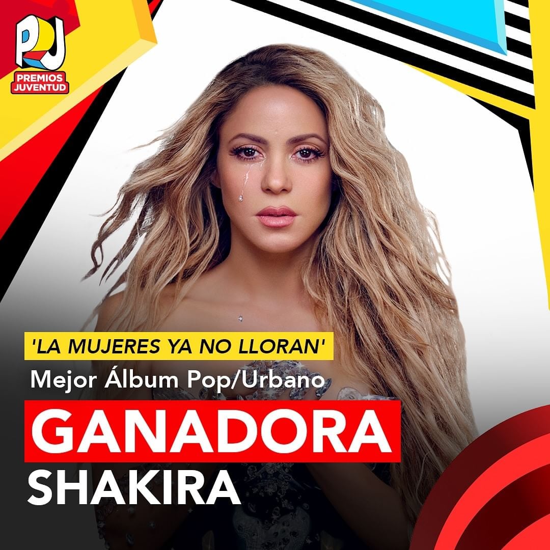 Ganadora a Mejor Álbum Pop/Urbano en los Premios Juventud 2024