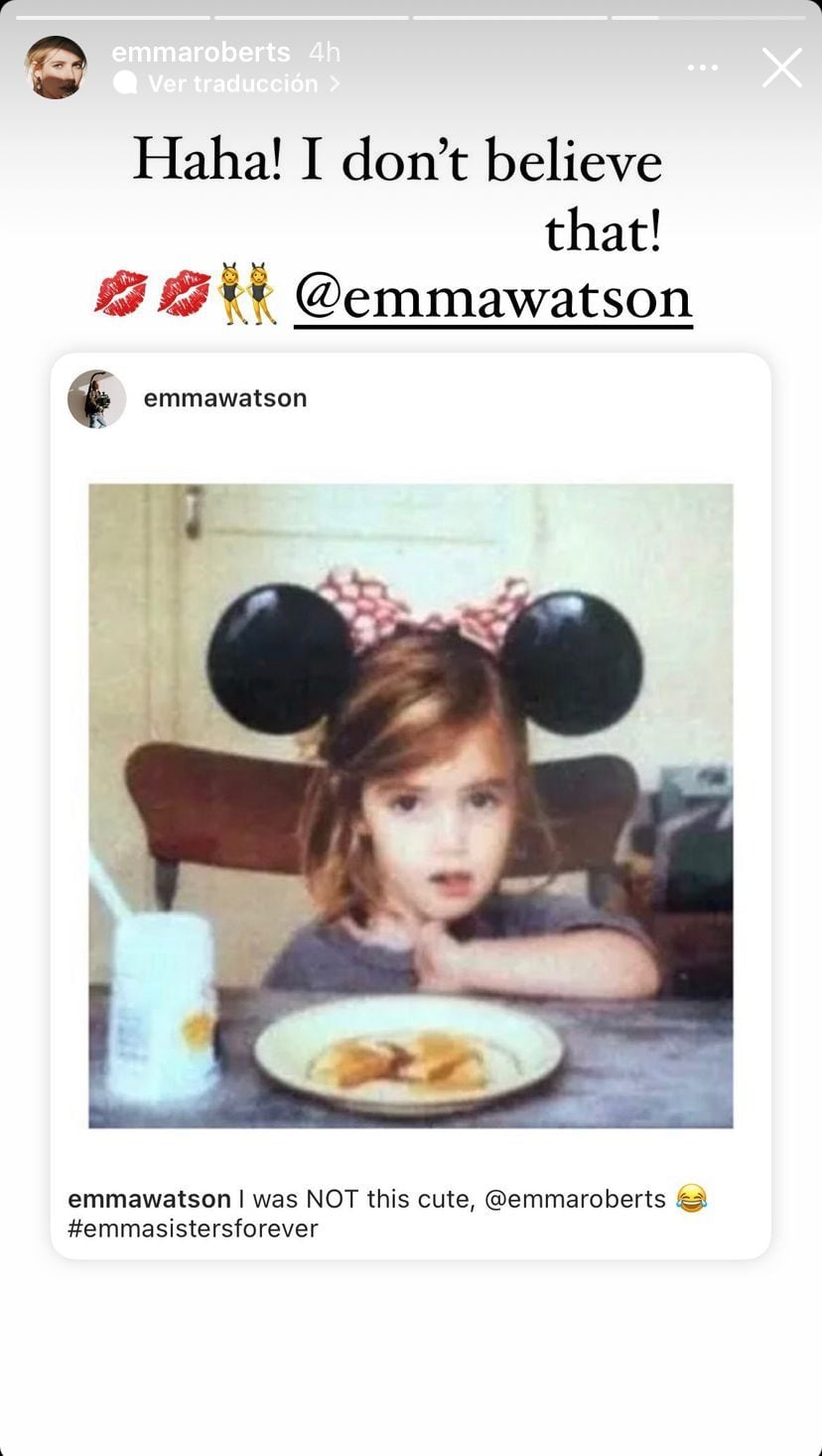 Respuesta Emma Roberts