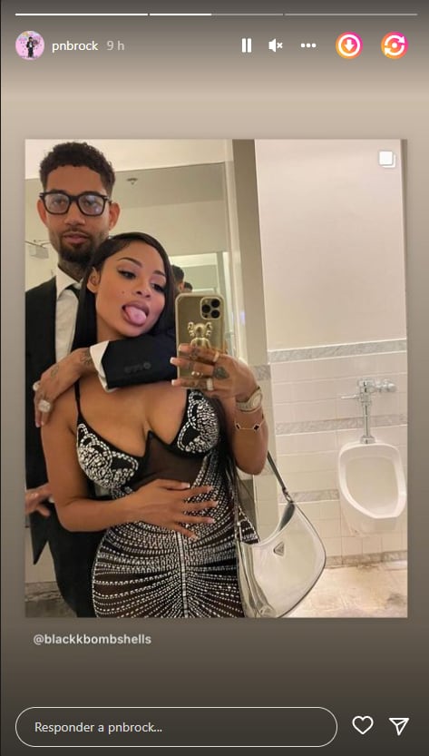 Historia de Instagram de PnB Rock