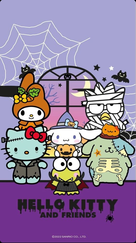 Fondos de pantalla Hello Kitty Halloween