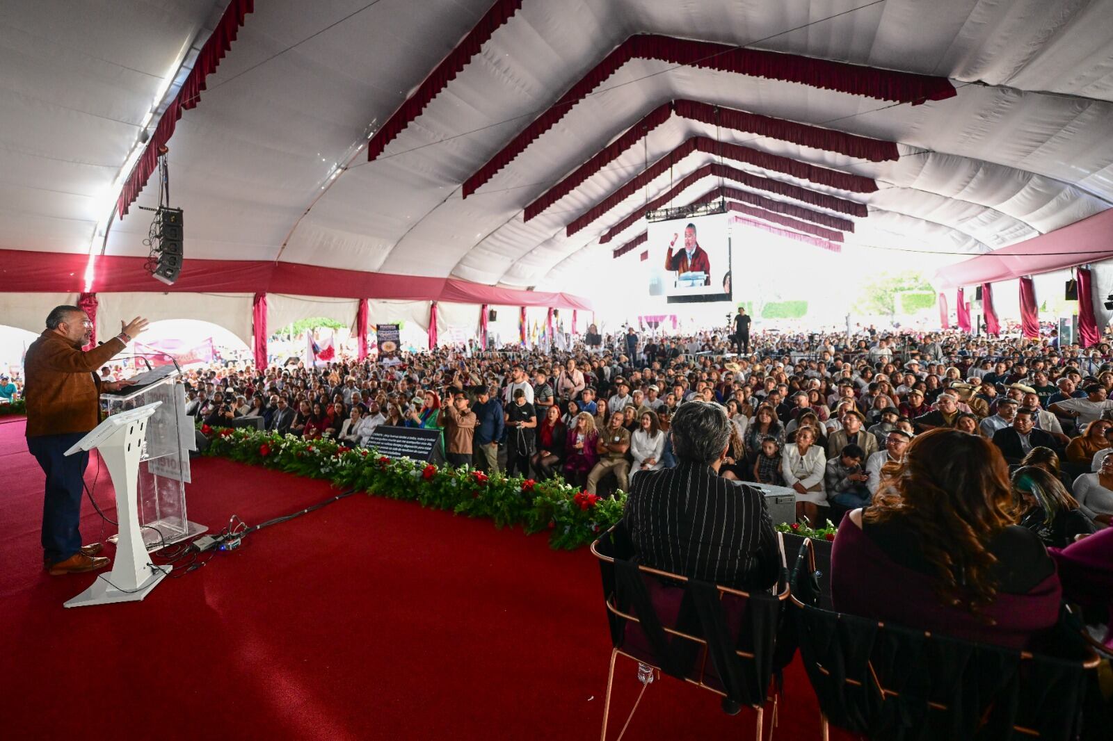 Horacio Duarte reafirma respaldo del Edomex al gobierno de Claudia Sheinbaum.