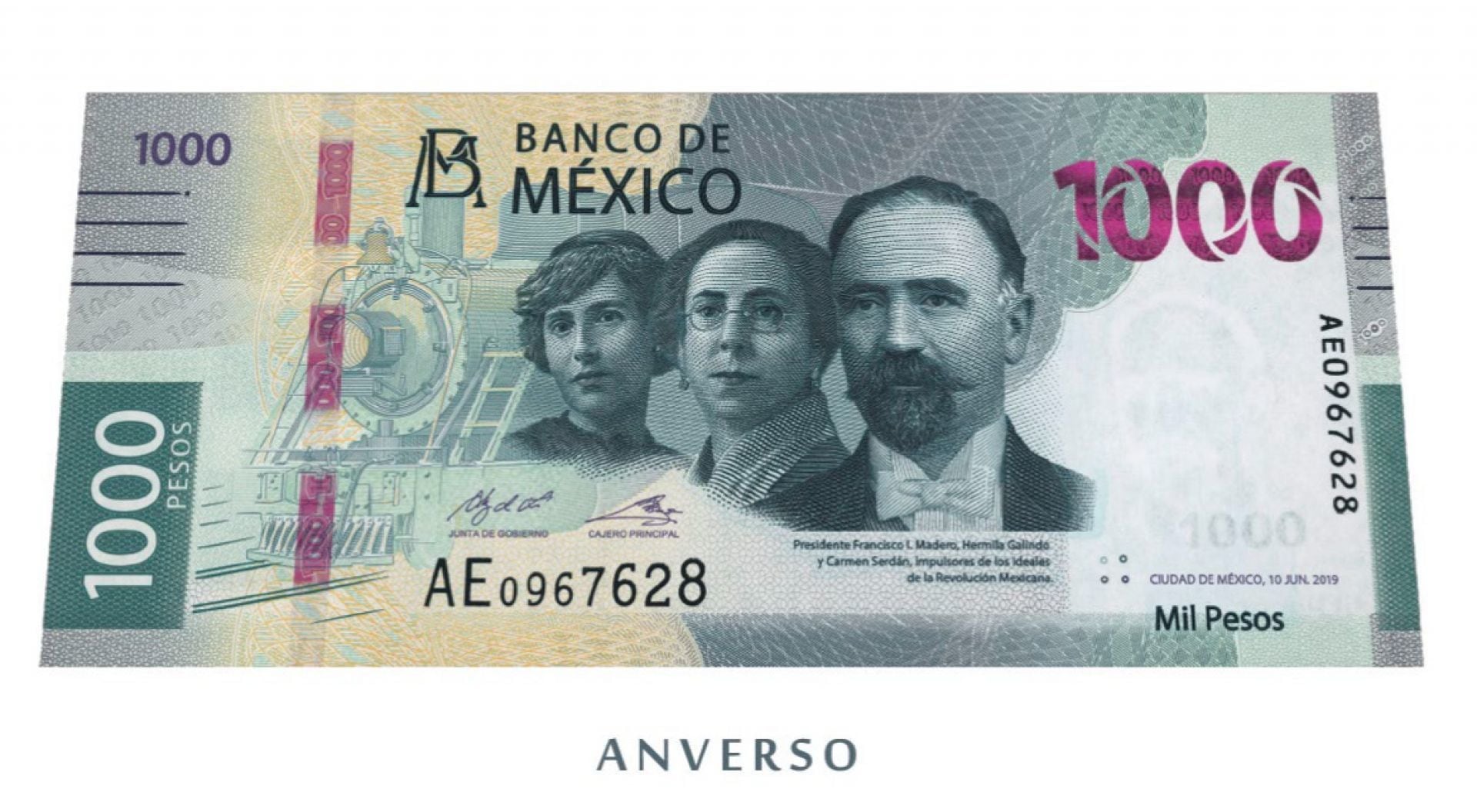 Único billete de mil pesos que seguirá en circulación