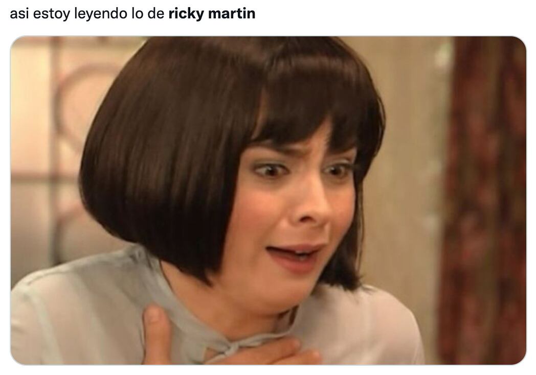 Memes de denuncia contra Ricky Martin