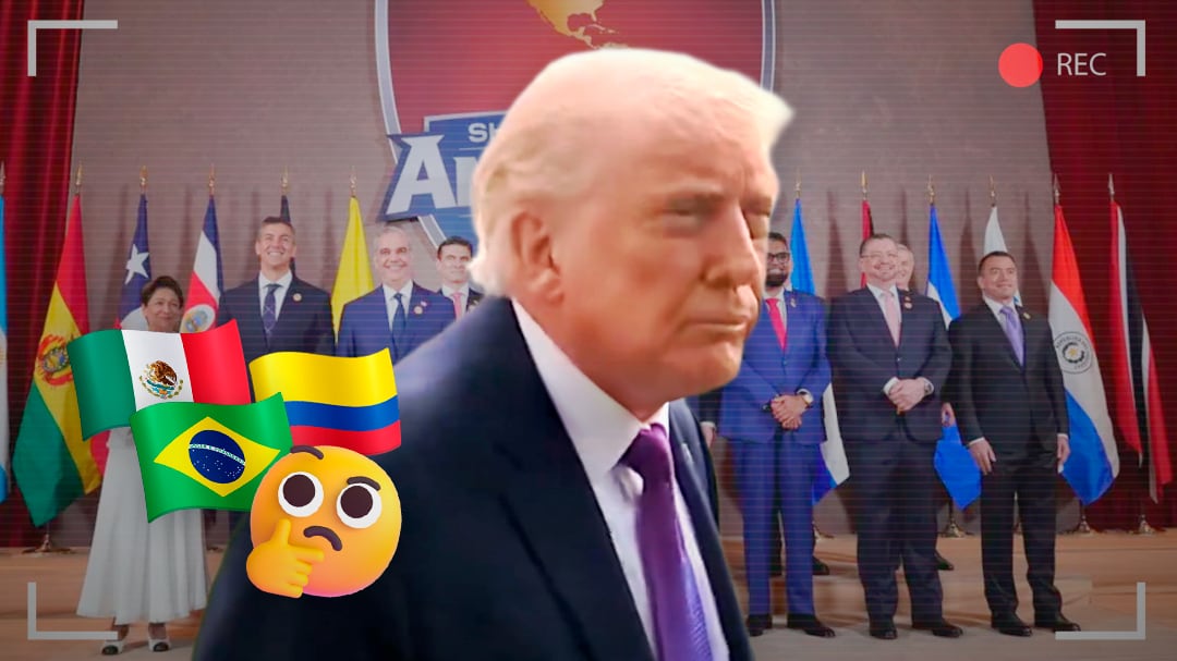 Trump explica ausencia de México, Brasil y Colombia en cumbre del Escudo de las Américas