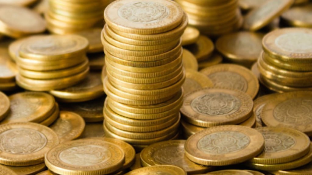 Monedas 10 pesos.