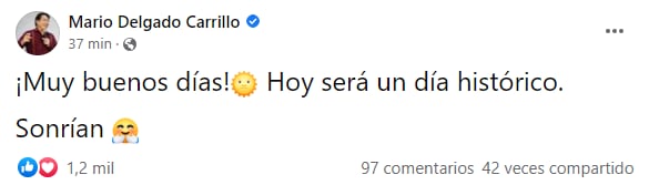 Mario Delgado, elecciones 2022