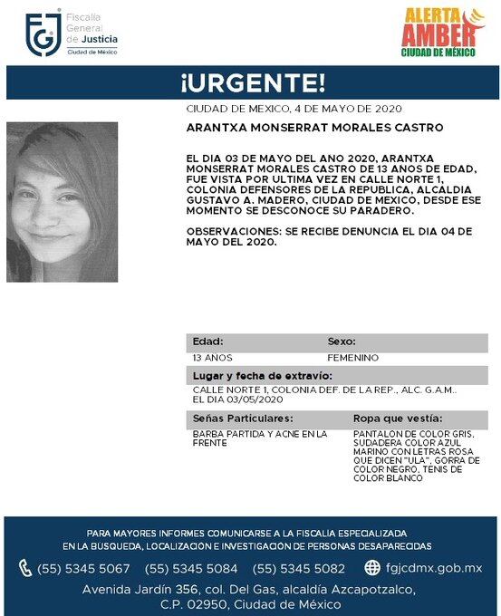 Ficha de búsqueda de Arantxa.