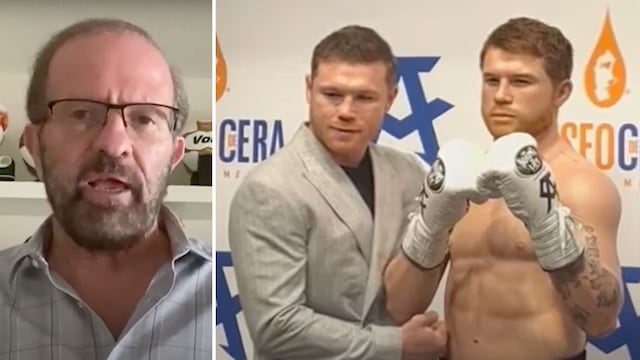 Fernando Schwartz y Canelo Álvarez