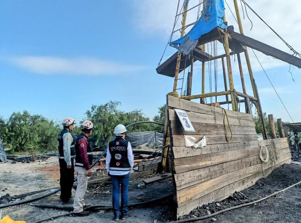 Mineros atrapados en Sabinas, Coahuila, día 22