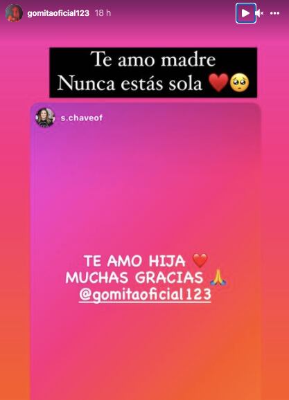 Tras recibir golpiza, Gomita brinda apoyo a su madre
