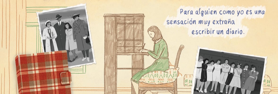 El diario de Ana Frank es honrado con el doodle de Google
